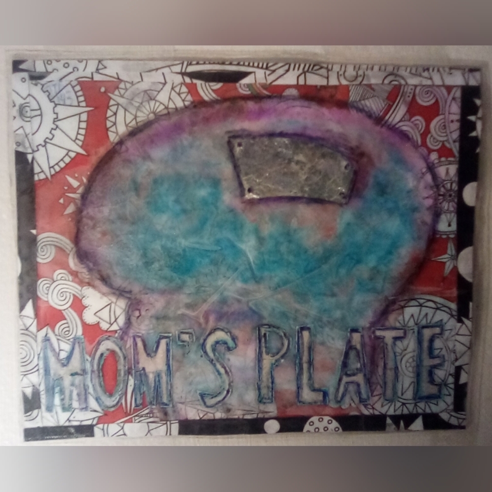 🎨Upcycled Pete & Pete Mixed Media Art🖼